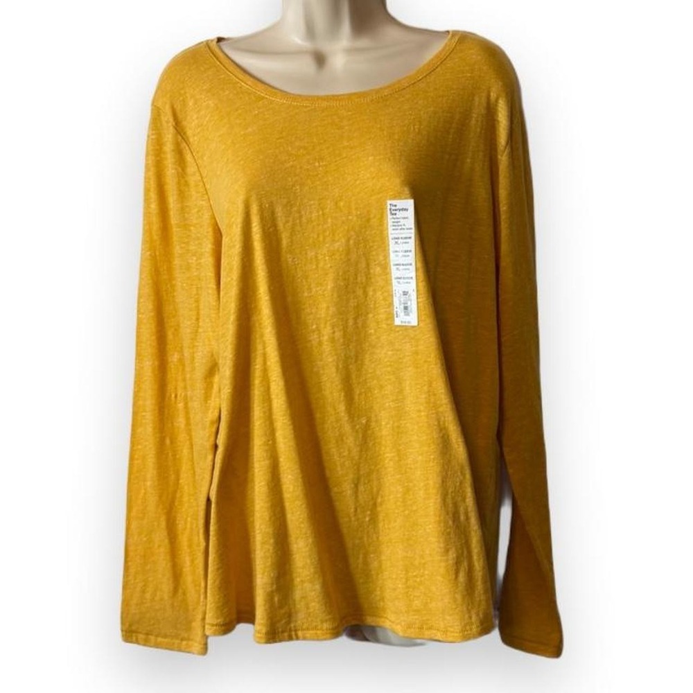 Sonoma Yellow Everyday Tee, Women's Size XL